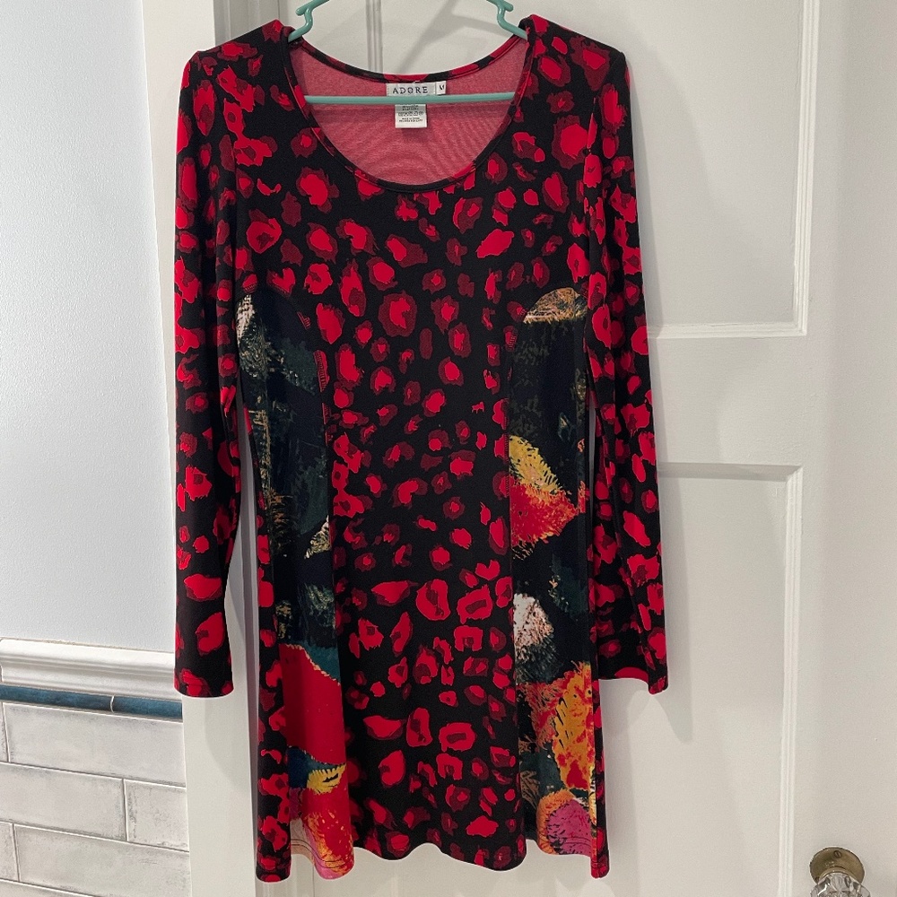Beautiful Hand Painted Dress by Adore